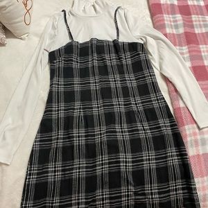 Juniors two in one dress